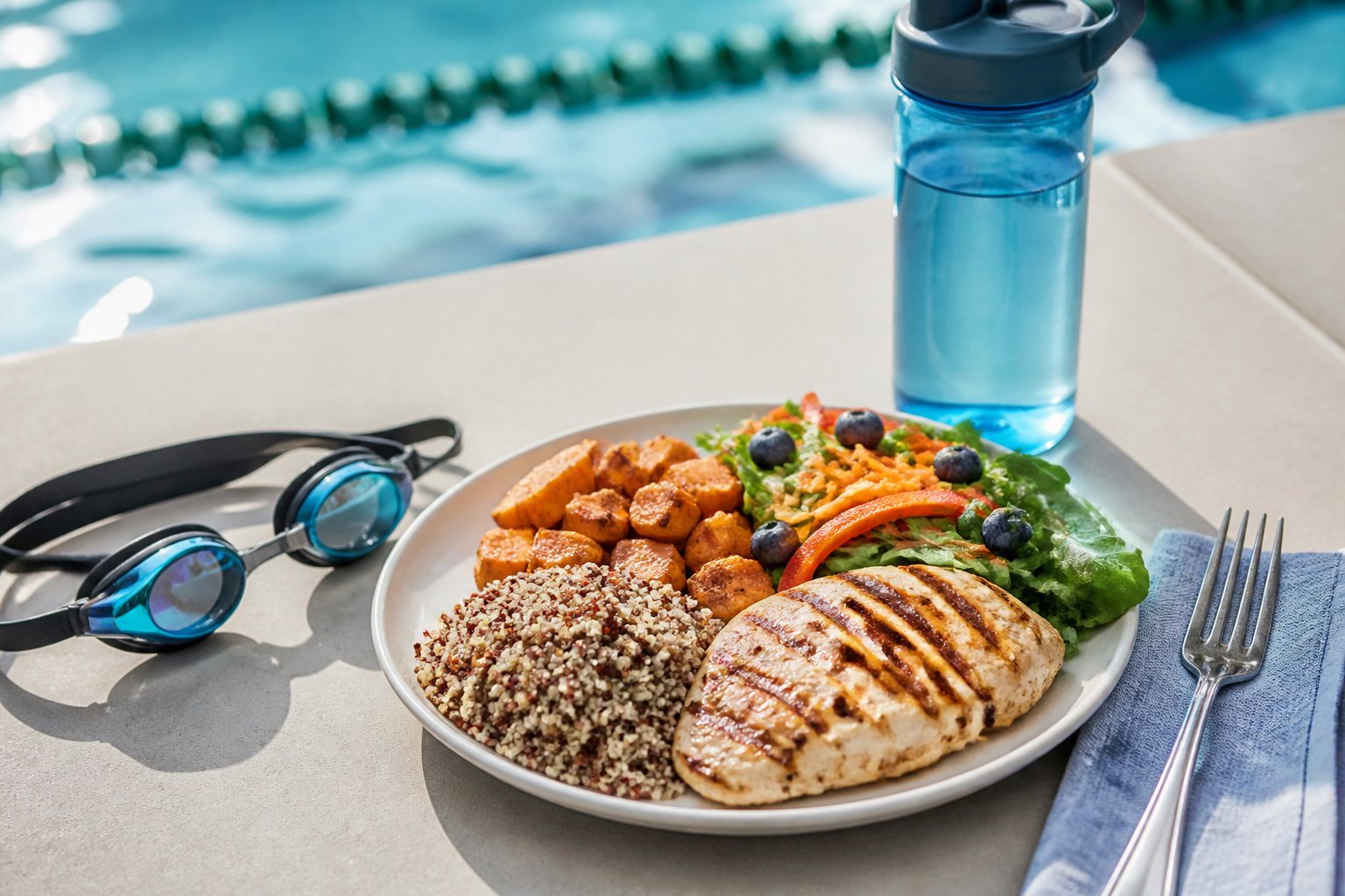Nutrition and Hydration During Intensive Swim Training